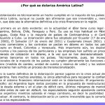 ¿Por qué se dolariza América Latina?