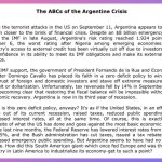 The ABCs of the Argentine Crisis