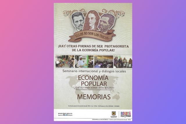La Economía Popular en el Plan de Desarrollo de la Bogotá Humana