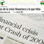 Diez años de la crisis financiera y lo que falta