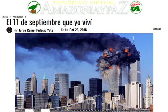 El 11 de septiembre que yo viví