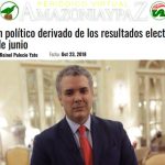 El orden político derivado de los resultados electorales del 17 de junio 2018
