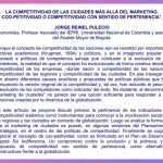 La competitividad de las ciudades más allá del marketing. Coo-petitividad o competitividad con sentido de pertenencia